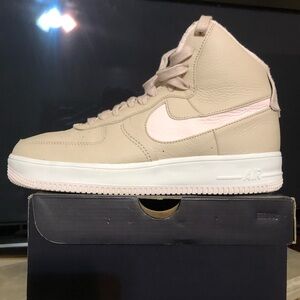 Nike Air Force 1 Sculpt Linen W12/M10.5 worn once